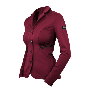 Chaqueta de concurso Equestrian Stockholm Select mujer Burdeos