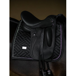 Manta de doma Equestrian Stockholm de borreguillo sintético Crystal Negro