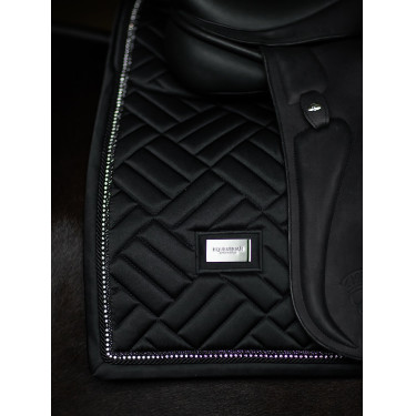 Manta de doma Equestrian Stockholm de borreguillo sintético Crystal Negro