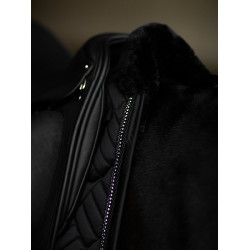 Manta de doma Equestrian Stockholm de borreguillo sintético Crystal Negro