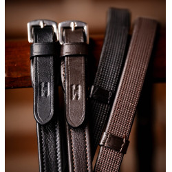 Riendas Horseware de salto con topes Negro Riendas Horseware de salto con topes Negro