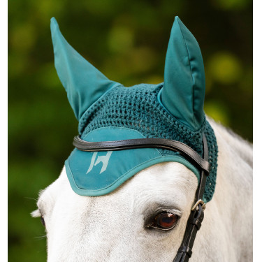 Capa para orejas Horseware Amigo Verde dinastía
