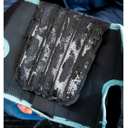 Rodilleras Horseware Ice-Vibe Negro / aqua