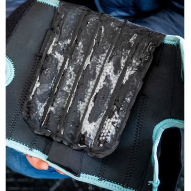 Rodilleras Horseware Ice-Vibe Negro / aqua