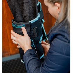 Rodilleras Horseware Ice-Vibe Negro / aqua