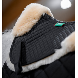 Amortiguador de borreguillo Horseware Negro / natural