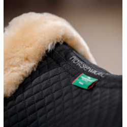 Amortiguador de borreguillo Horseware Negro / natural