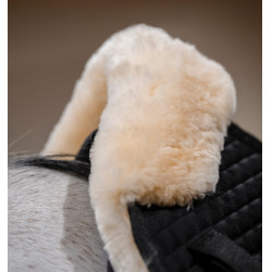 Amortiguador de borreguillo Horseware Negro / natural