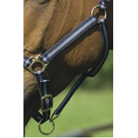 Cabezada de nylon forrada de cuero Verde claro