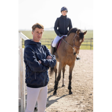 Chaqueta acolchada Pro Series Diagonal Azul marino Chaqueta acolchada Pro Series Diagonal Azul marino