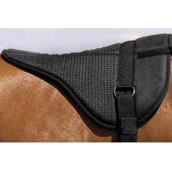 Mantilla de monta a pelo NORTON Silicone Negro