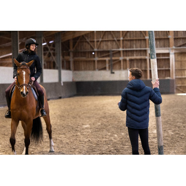 Chaqueta acolchada EQUITHÈME "Michael" Azul marino Chaqueta acolchada EQUITHÈME "Michael" Azul marino