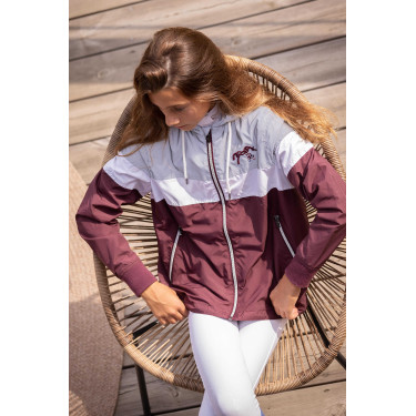 Cortavientos Pénélope Celecce Ciruela Violeta