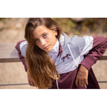 Cortavientos Pénélope Celecce Ciruela Violeta