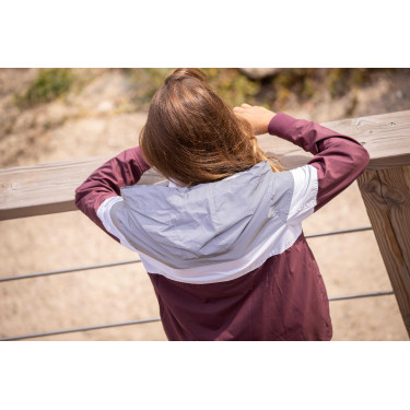 Cortavientos Pénélope Celecce Ciruela Violeta