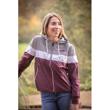 Cortavientos Pénélope Celecce Ciruela Violeta