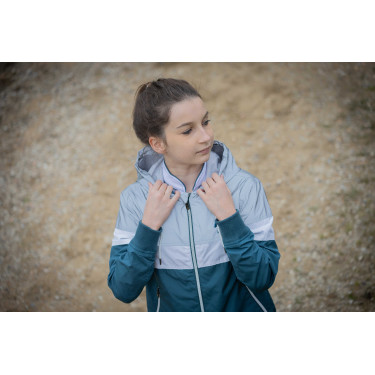 Cortavientos Pénélope Celecce Pato azul