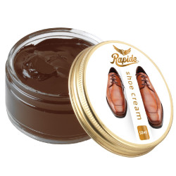 Crema cuidado para los zapatos Rapide Castaño Marrón