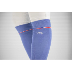 Calcetines Pénélope Luxe Azul de la vendimia