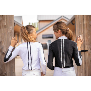 Camisa de concurso Pénélope Showshirt Negro