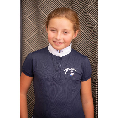 Polo de competición Eden by PL Madrid Azul marino