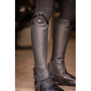 Polainas Pénélope Prisca Negro