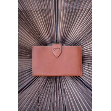 Cartera PENELOPE Bertille Coñac Marrón