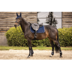 Manta de montar Lami-Cell Galaxy Velvet Marino Azul marino