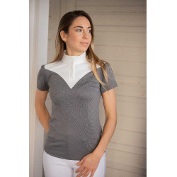 Polo de concurso con mangas cortas PENELOPE Las Honey Antracita Gris