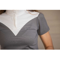Polo de concurso con mangas cortas PENELOPE Las Honey Antracita Gris