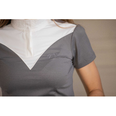 Polo de concurso con mangas cortas PENELOPE Las Honey Antracita Gris