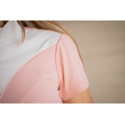 Polo de concurso con mangas cortas PENELOPE Las Honey Rosa