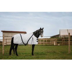 Camisa Equithème Mesh blanca Blanco Camisa Equithème Mesh blanca Blanco