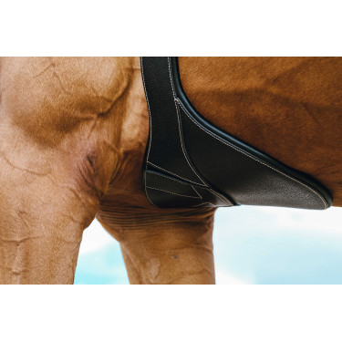 Cincha con babero Magnet Norton Negro