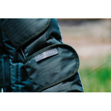 Protectores de transporte Equithème - TYREX 600D Verde