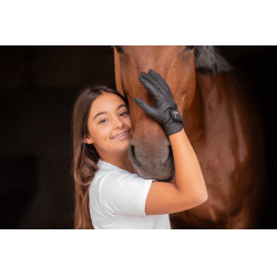 Guantes EDEN BY PENELOPE Prisma strass niño Negro Guantes EDEN BY PENELOPE Prisma strass niño Negro