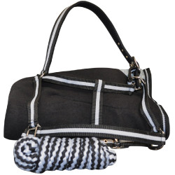 Conjunto de cabezada sin bocado, ramal y manta de sudor Canter