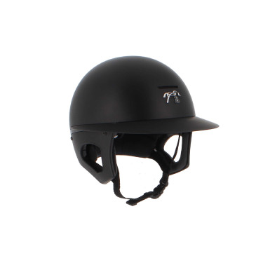 Casco PENELOPE visera larga Negro mate