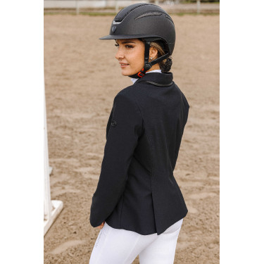 Chaqueta de concurso Equithème Sydney mujer Negro