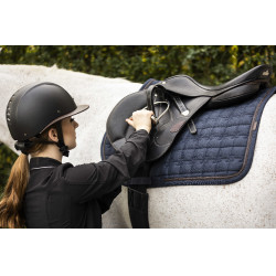 Manta de montar Lami-Cell Vintage Azul marino