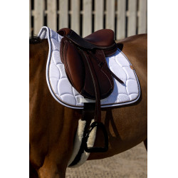 Mantilla Equithème Shiny Blanco