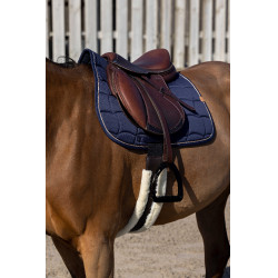 Mantilla Equithème Shiny Azul marino