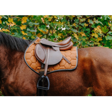 Sudadero Equithème Quadri Camello Marrón