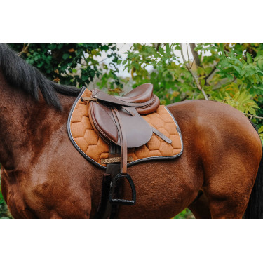 Sudadero Equithème Quadri Camello Marrón