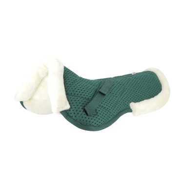 Almohadilla trasera Equithème Pro air Verde oscuro