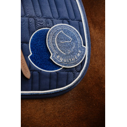 Manta de montar Je t'aime Equithème Compet Azul