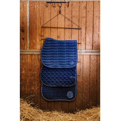 Manta de montar Je t'aime Equithème Compet Azul