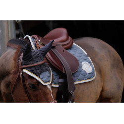 Bonete anti-moscas Equithème Denim Gris Bonete anti-moscas Equithème Denim Gris