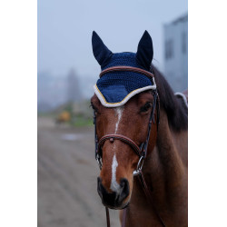 Bonete anti-moscas Equithème Denim Azul marino