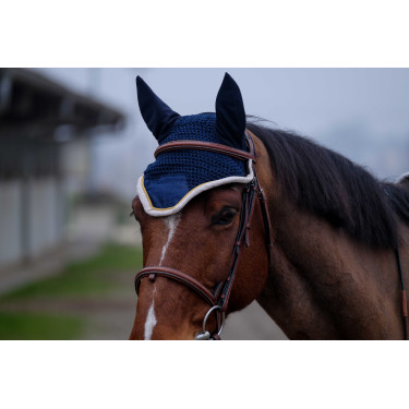 Bonete anti-moscas Equithème Denim Azul marino